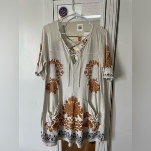 Free People Embroidered Dress